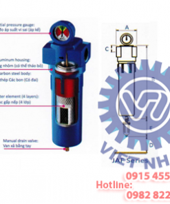 Bộ lọc khí nén Jmec JAF-60F