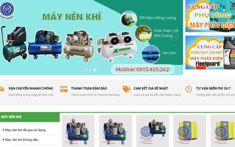 Sửa chữa bảo dưỡng máy nén khí Kobelco