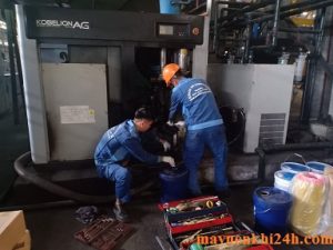 Sửa chữa bảo dưỡng máy nén khí Kobelco