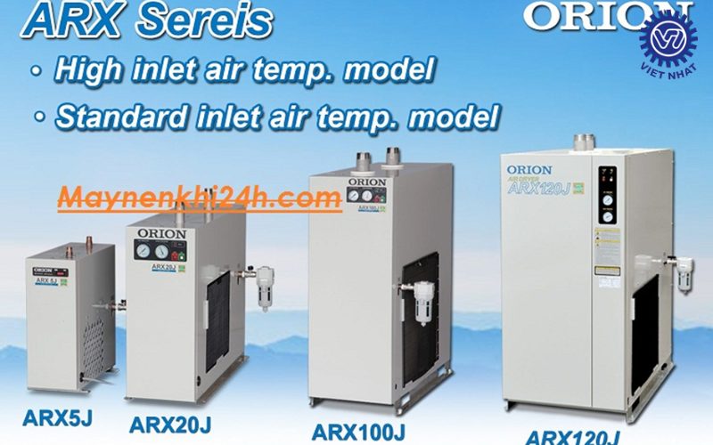 các loại máy sấy khí công nghiệp 