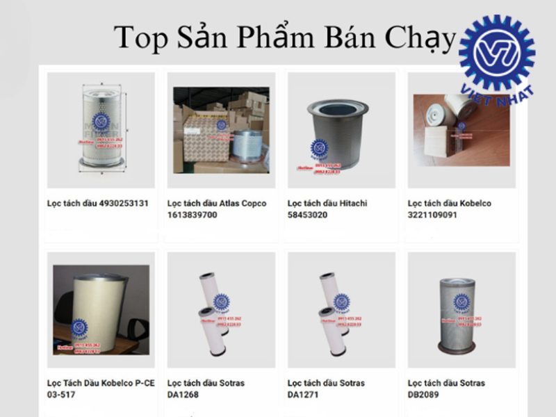lọc máy nén khí trục vít 