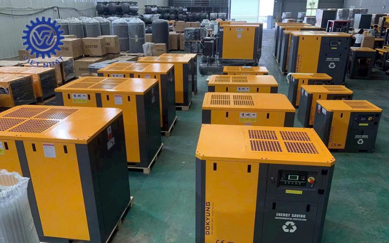 chi phí vận hành máy nén khí piston so với trục vít