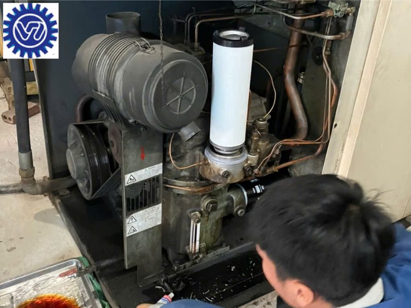 Hướng dẫn bảo dưỡng linh kiện máy nén khí chi tiết nhất 2025