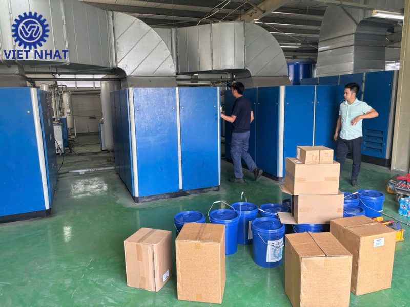 Dịch vụ sửa chữa máy nén khí chuyên nghiệp của Việt Nhật